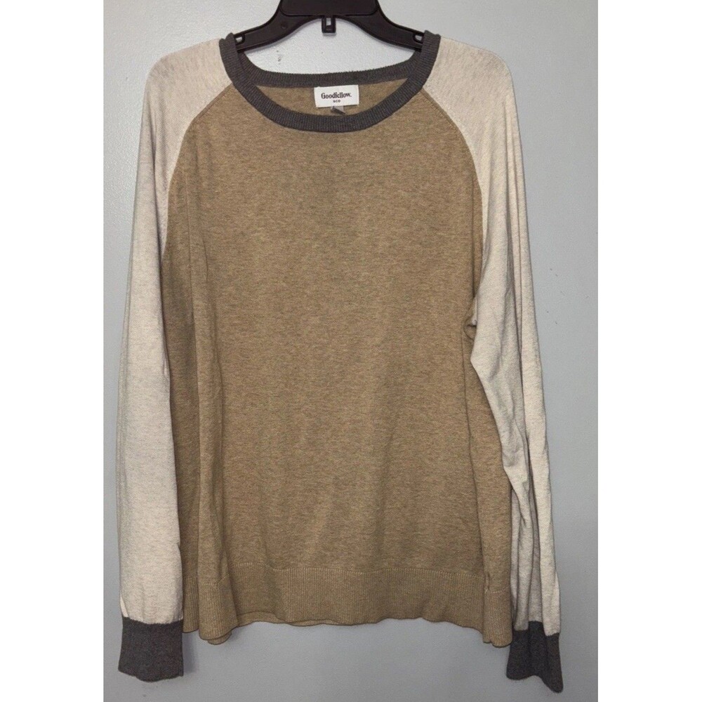 Goodfellow & Co Sweater Mens Size XXL 100% Cotton Long Sleeve Pullover